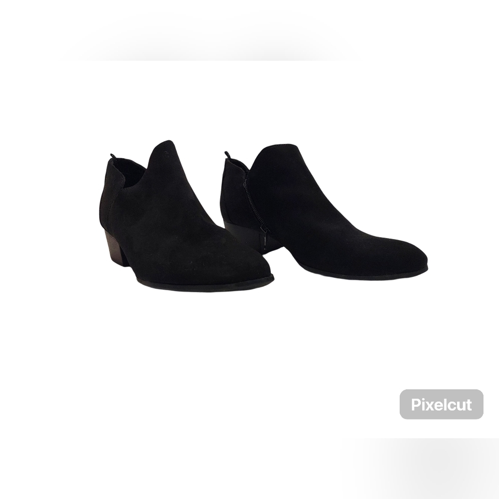 Black ankle boots